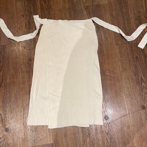 White wrap skirt (Shade of Roses brand)